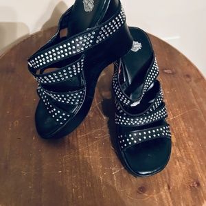Ladies Wedge Harley-Davidson sandals